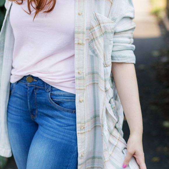 SOLD NWOT Free People Tunic Dress Nordic Day Button Down - Picture 5 of 8